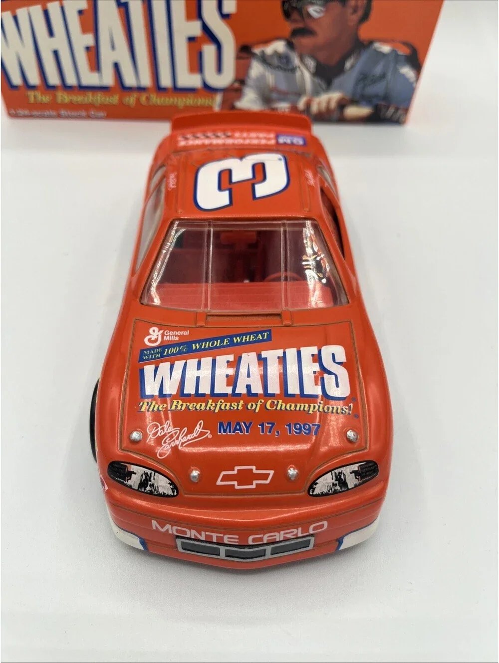 Nascar Action 1997 Dale Earnhardt Sr #3 GM Goodwrench Wheaties 1:24 *Pristine*